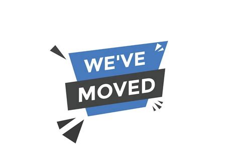 We’ve moved! .
